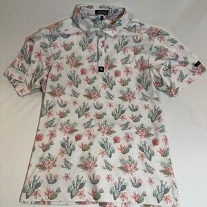 Bad Birdie Cactus Plant Polo